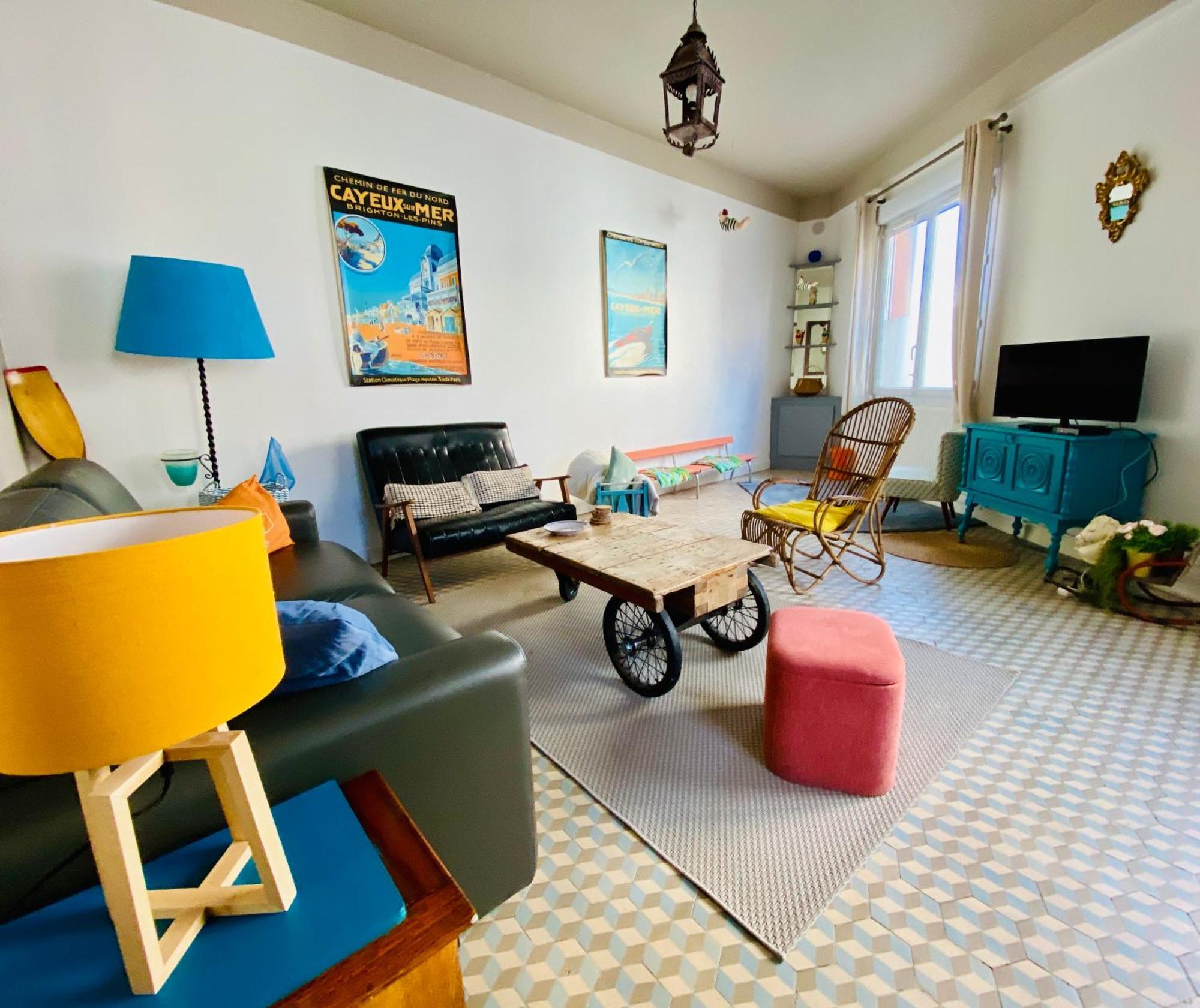 Les 3 Graces, Cayeux-Sur-Mer, Agreable Maison Bagian luar foto
